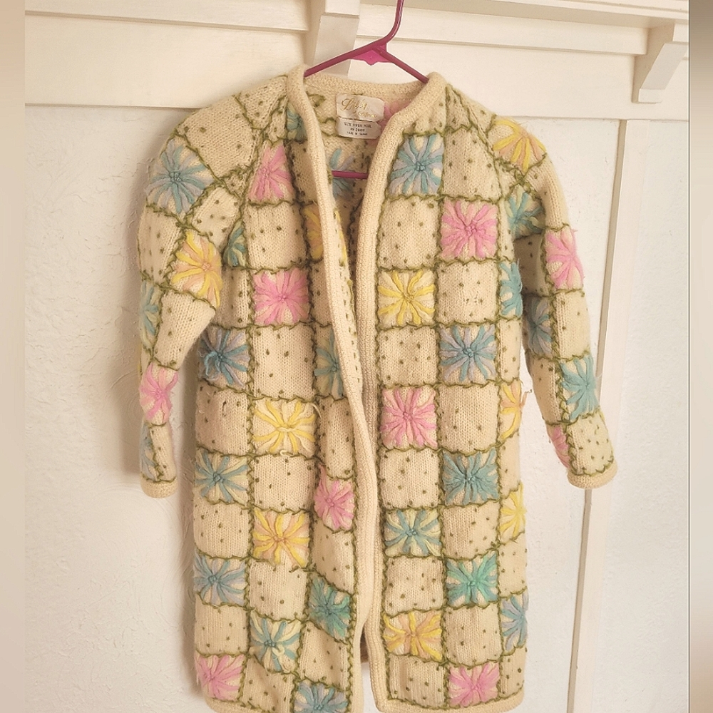 SOLD 60s wool pastel jacket